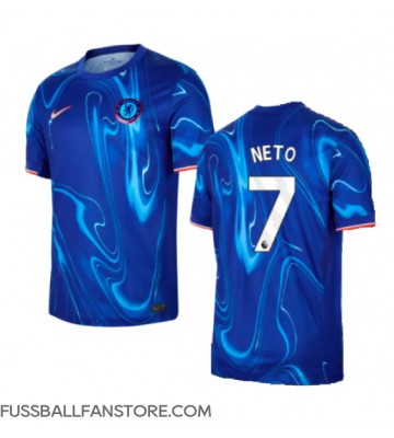 Chelsea Pedro Neto #7 Replik Heimtrikot 2024-25 Kurzarm